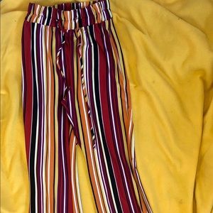 Fashion Nova “The Air Striped Pants”